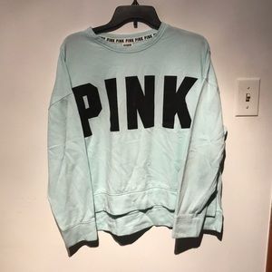 Pink cropped hoodie